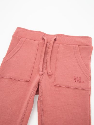 Bilde av WoolLand Høvringen pants baby girl Burned Rose